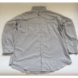 Columbia Omin-Shade PFG Vented Fishing Shirt Long Sleeve Outdoor Gorpcore TXL